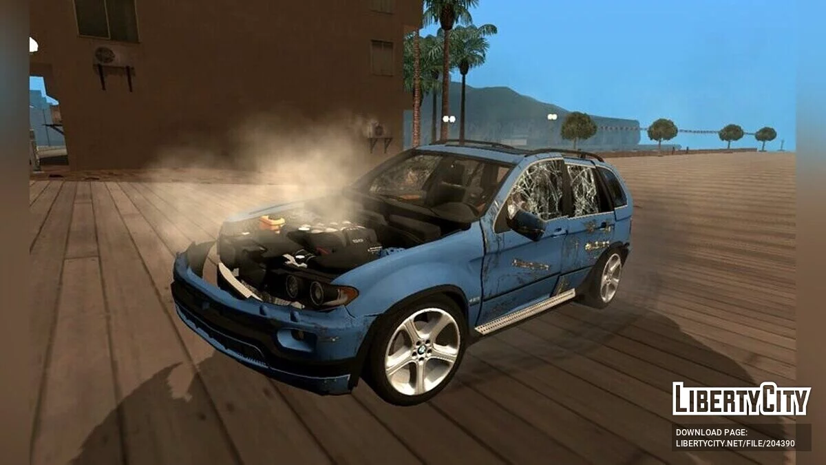 BMW X5 E53 / GTA San Andreas (iOS, Android)
