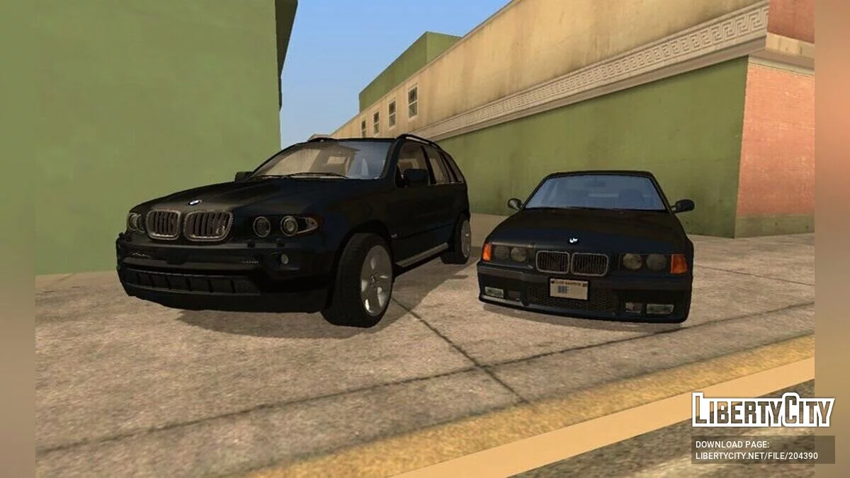BMW X5 E53 / GTA San Andreas (iOS, Android)