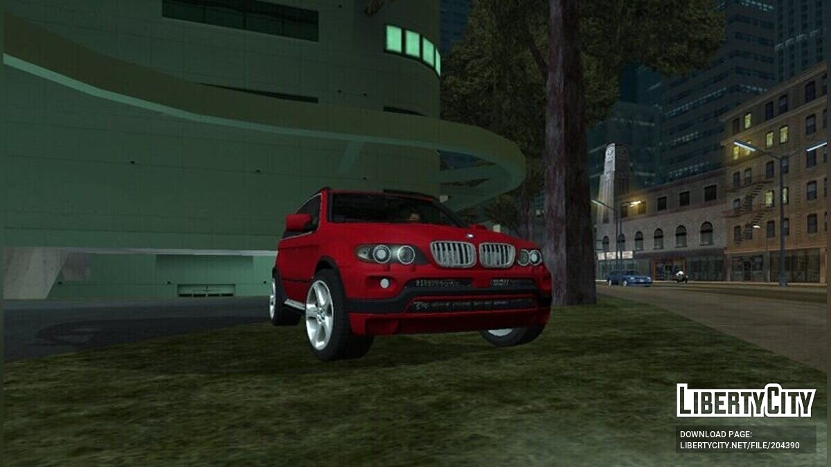 Скачать BMW X5 E53 для GTA San Andreas (iOS, Android)