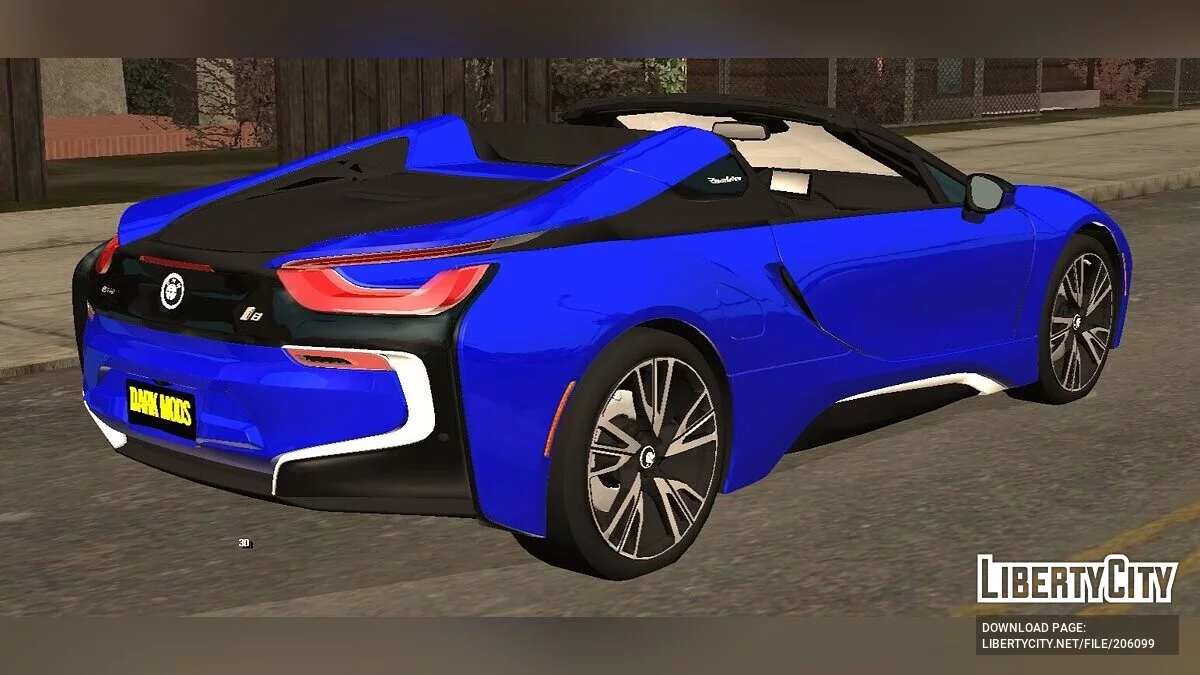 BMW I8 Roadster (только DFF) / GTA San Andreas (iOS, Android)