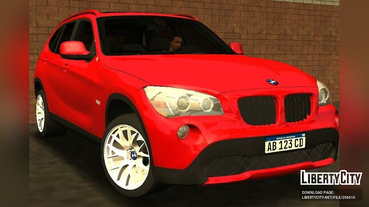 Скачать BMW X1 Argentina (только DFF) для GTA San Andreas (iOS, Android)