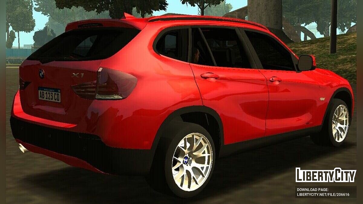 Скачать BMW X1 Argentina (только DFF) для GTA San Andreas (iOS, Android)