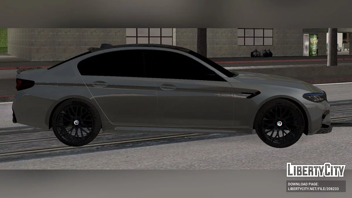BMW M5 F90 Competition WENGALLBI / GTA San Andreas (iOS, Android)