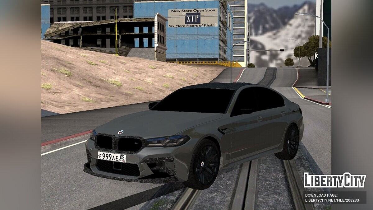 Скачать BMW M5 F90 Competition WENGALLBI для GTA San Andreas (iOS, Android)