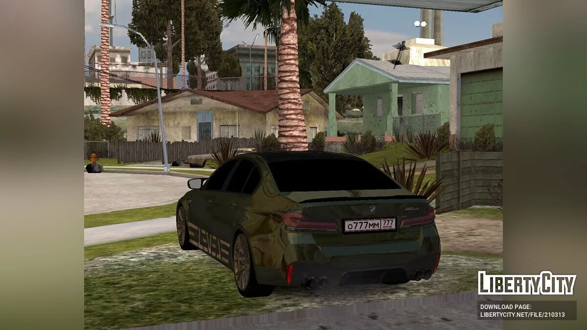 BMW M5 CS LVL TAMAEV / GTA San Andreas (iOS, Android)