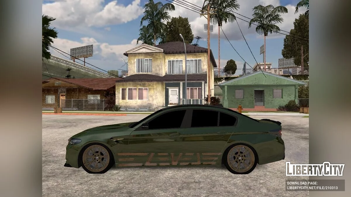 BMW M5 CS LVL TAMAEV / GTA San Andreas (iOS, Android)