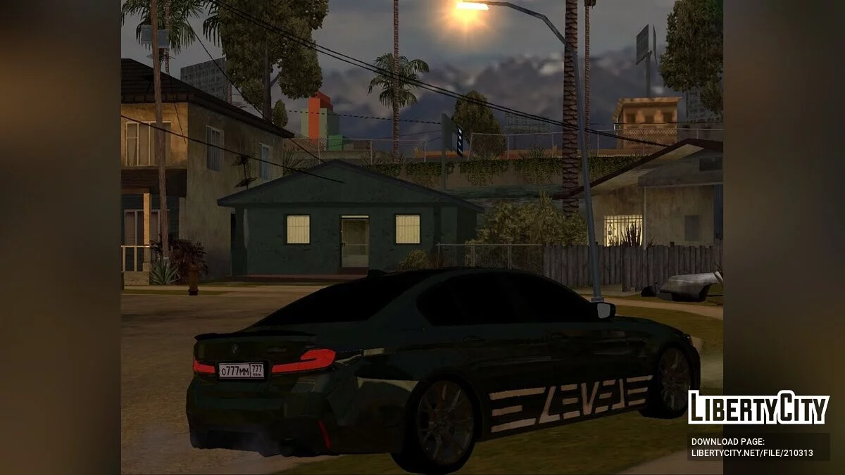 BMW M5 CS LVL TAMAEV / GTA San Andreas (iOS, Android)