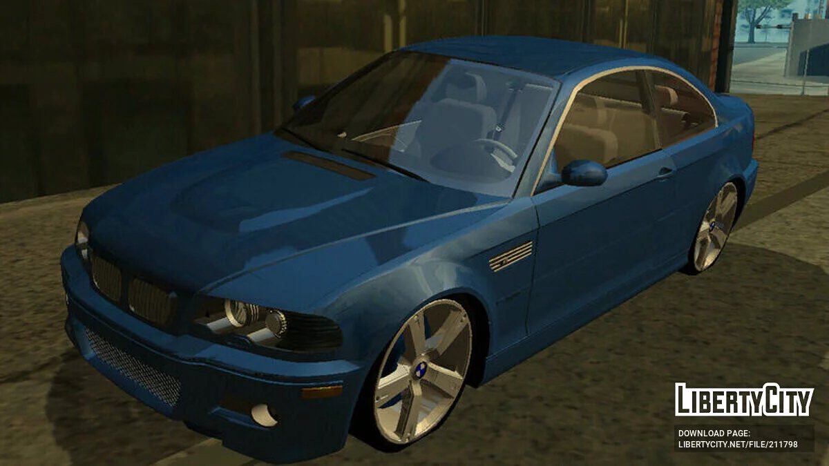 BMW M3 E46 (только DFF) / GTA San Andreas (iOS, Android)