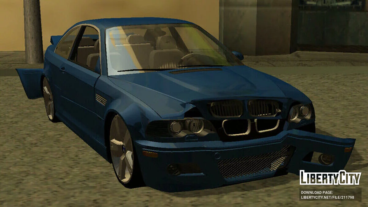 BMW M3 E46 (только DFF) / GTA San Andreas (iOS, Android)