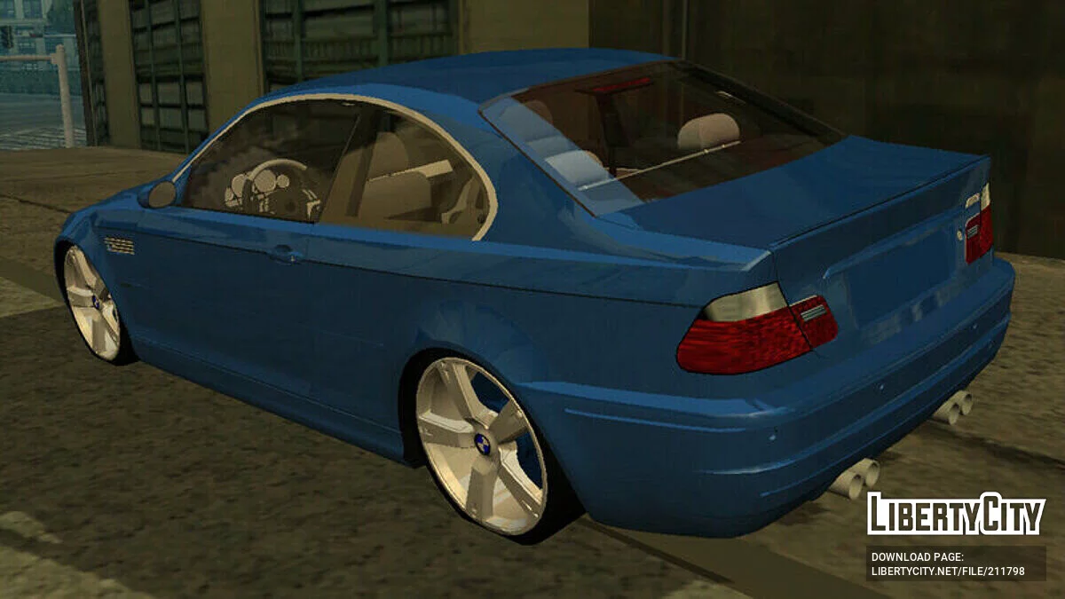 BMW M3 E46 (только DFF) / GTA San Andreas (iOS, Android)