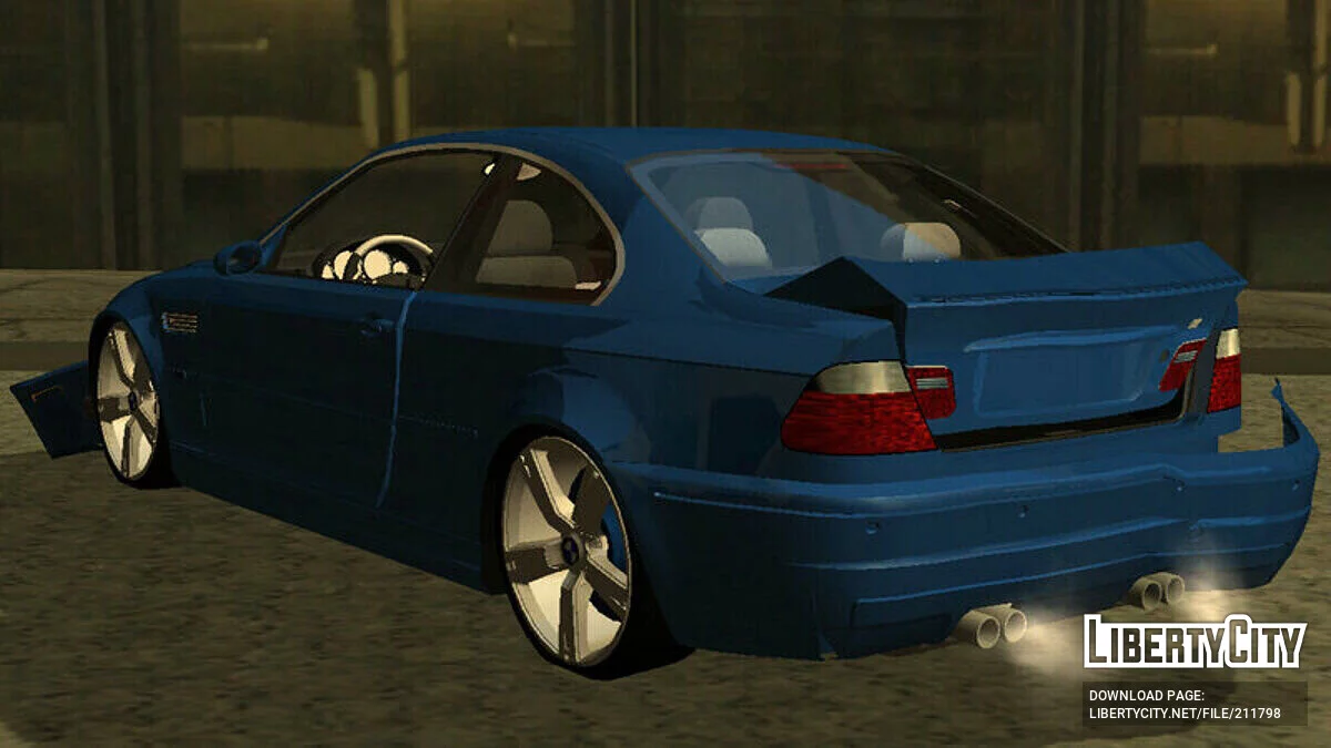 BMW M3 E46 (только DFF) / GTA San Andreas (iOS, Android)