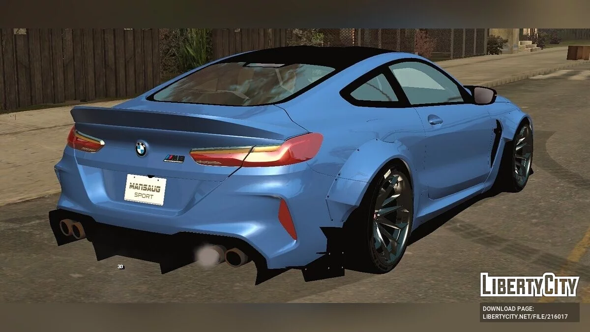 MANSAUG BMW M8 Competition Coupé / GTA San Andreas (iOS, Android)