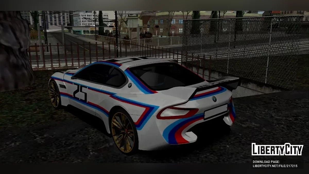 BMW 3.0 CSL Hommage Concept / GTA San Andreas (iOS, Android)