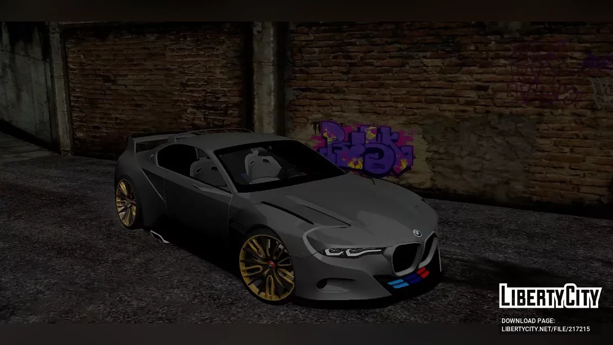 BMW 3.0 CSL Hommage Concept / GTA San Andreas (iOS, Android)