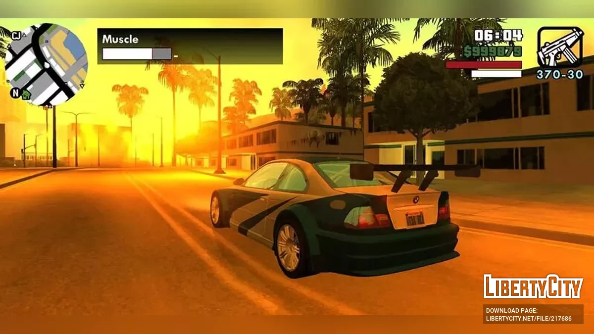 BMW M3 GTR [RPG] / GTA San Andreas (iOS, Android)