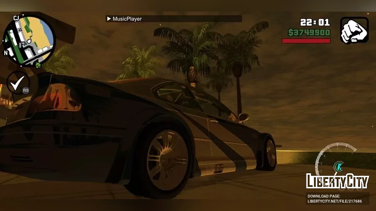 BMW M3 GTR [RPG] / GTA San Andreas (iOS, Android)