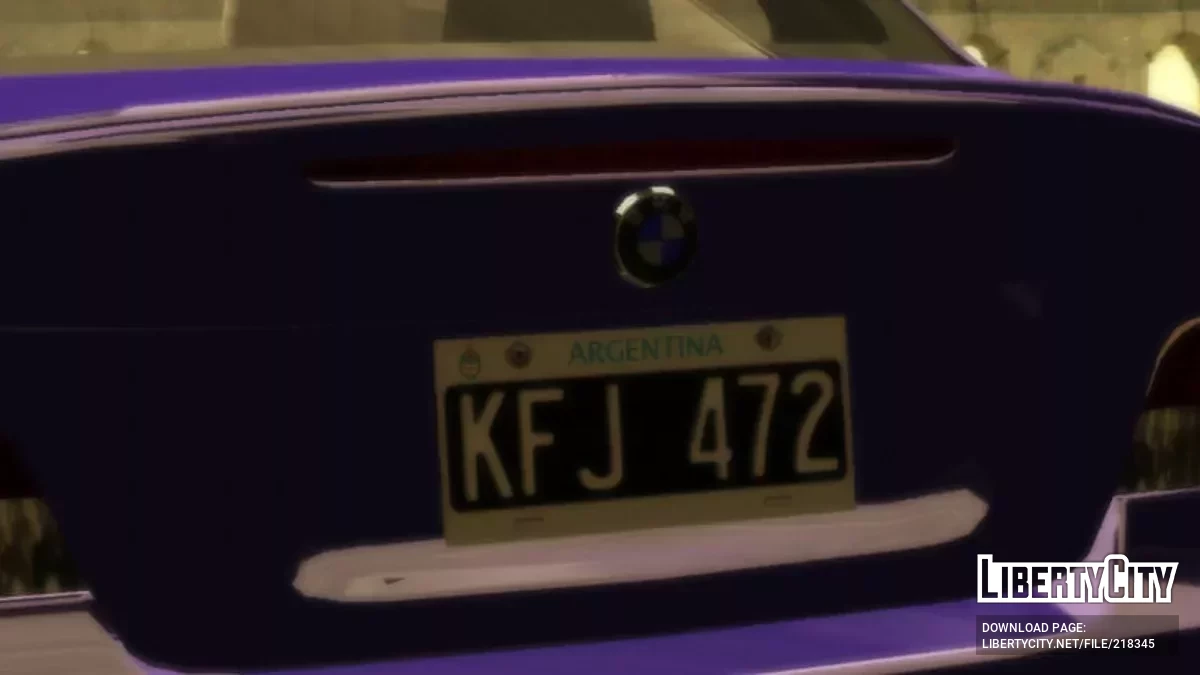 BMW 135i ARGENTINA (только DFF) / GTA San Andreas (iOS, Android)