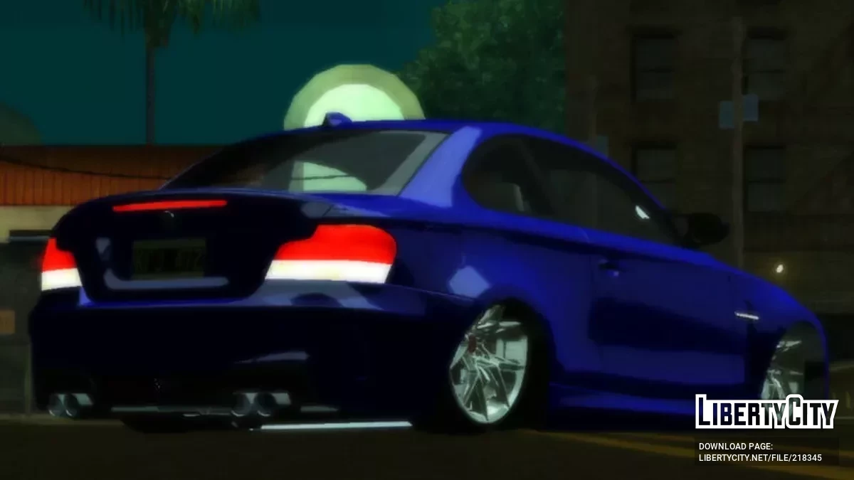 BMW 135i ARGENTINA (только DFF) / GTA San Andreas (iOS, Android)