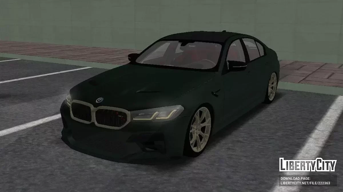 BMW M5 F90 CS / GTA San Andreas (iOS, Android)