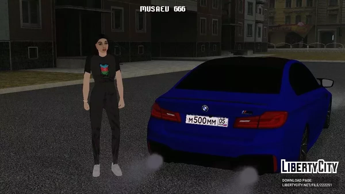 BMW M5 F90 / GTA San Andreas (iOS, Android)