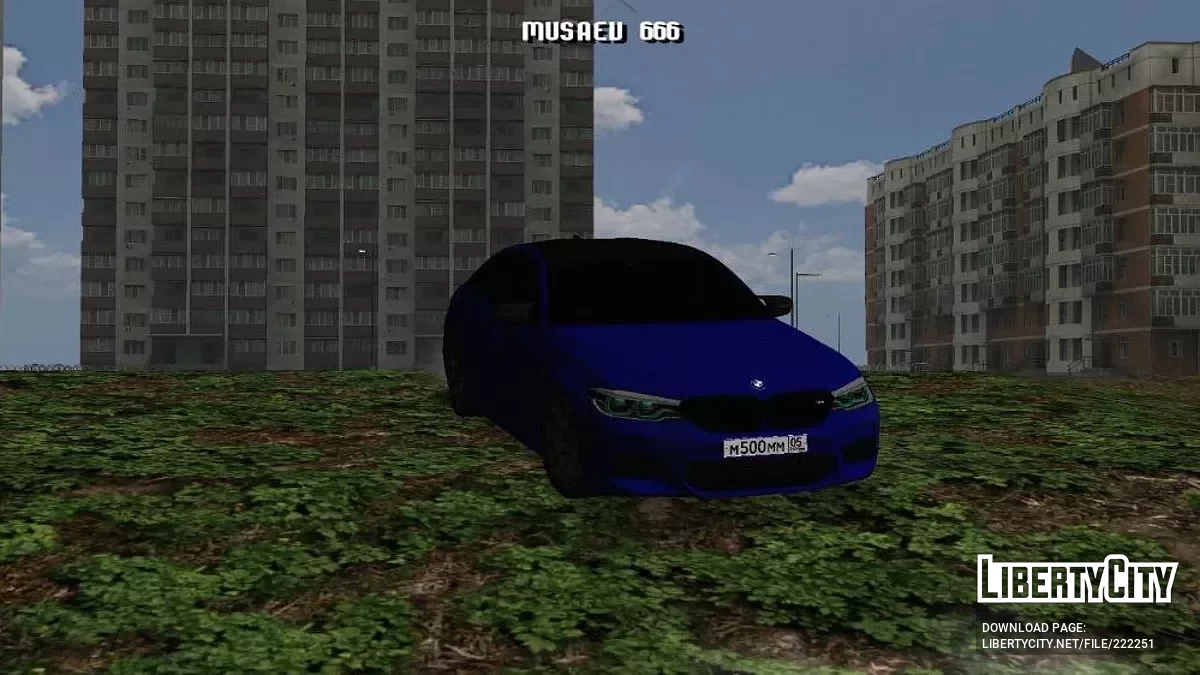 BMW M5 F90 / GTA San Andreas (iOS, Android)