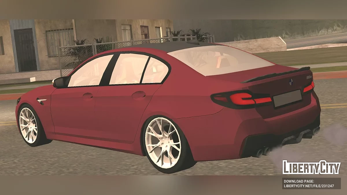 BMW M5 CS (Low Poly + DFF Only) / GTA San Andreas (iOS, Android)