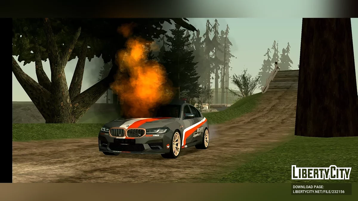 BMW M5 CS / GTA San Andreas (iOS, Android)