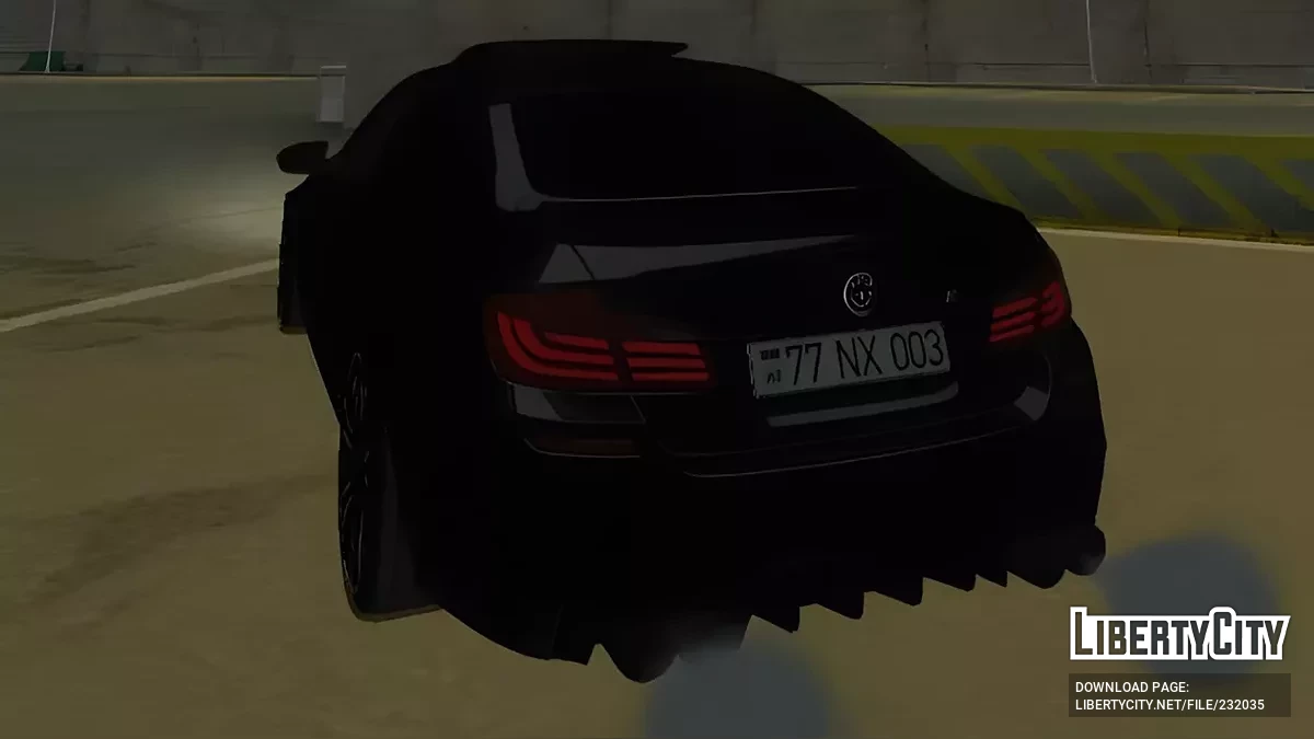 BMW M5 F10 Azerbaijan Baku / GTA San Andreas (iOS, Android)