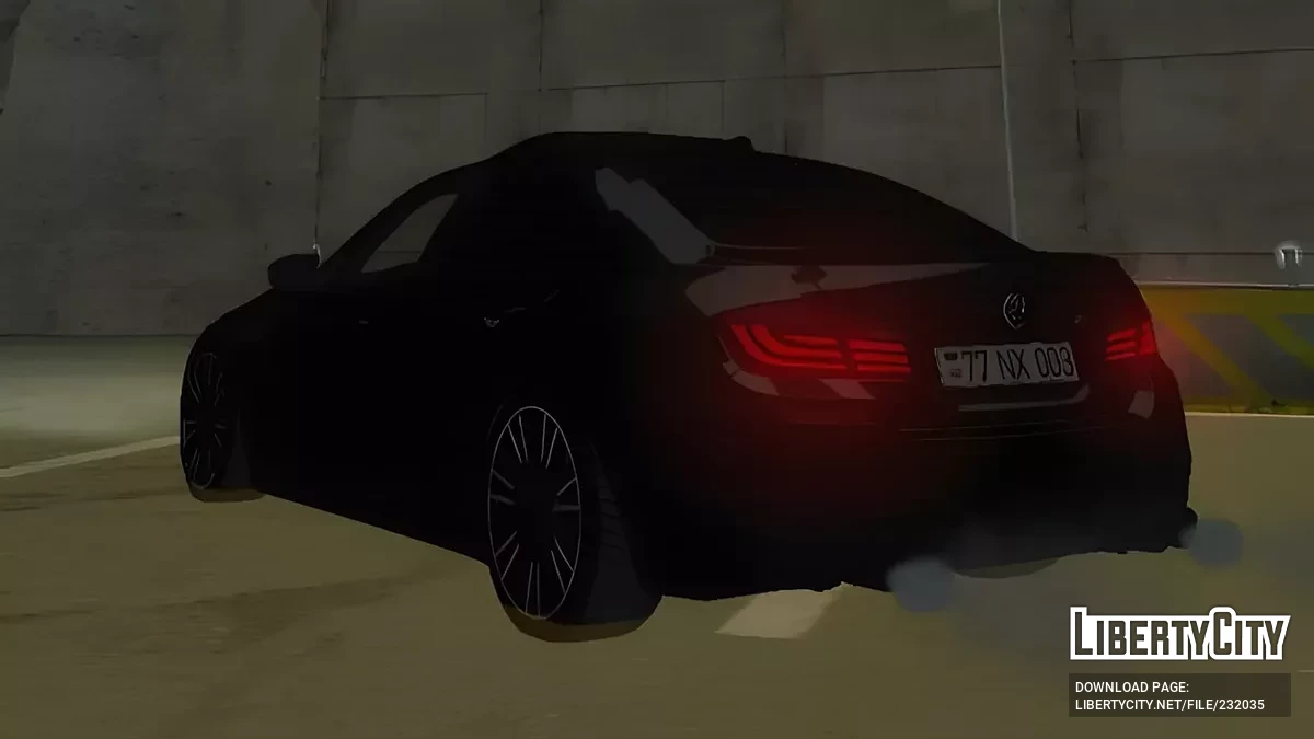 BMW M5 F10 Azerbaijan Baku / GTA San Andreas (iOS, Android)