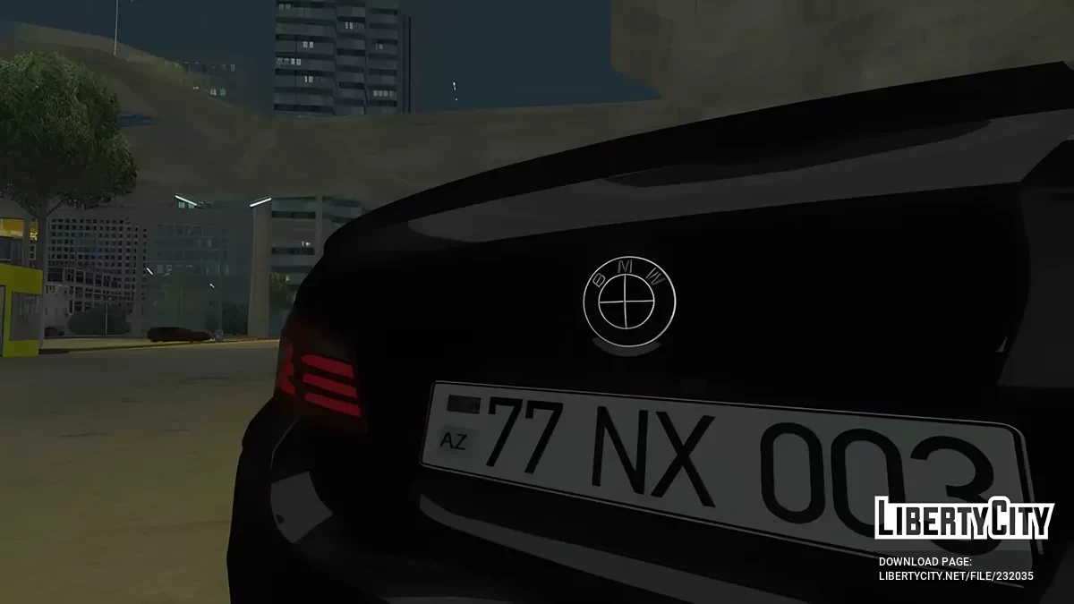 BMW M5 F10 Azerbaijan Baku / GTA San Andreas (iOS, Android)