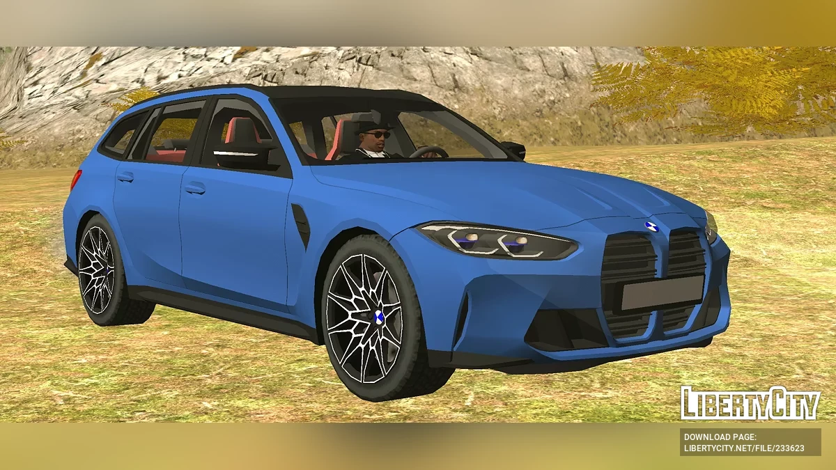 Bmw m3 g81 touring (low poly + dff only) / GTA San Andreas (iOS, Android)