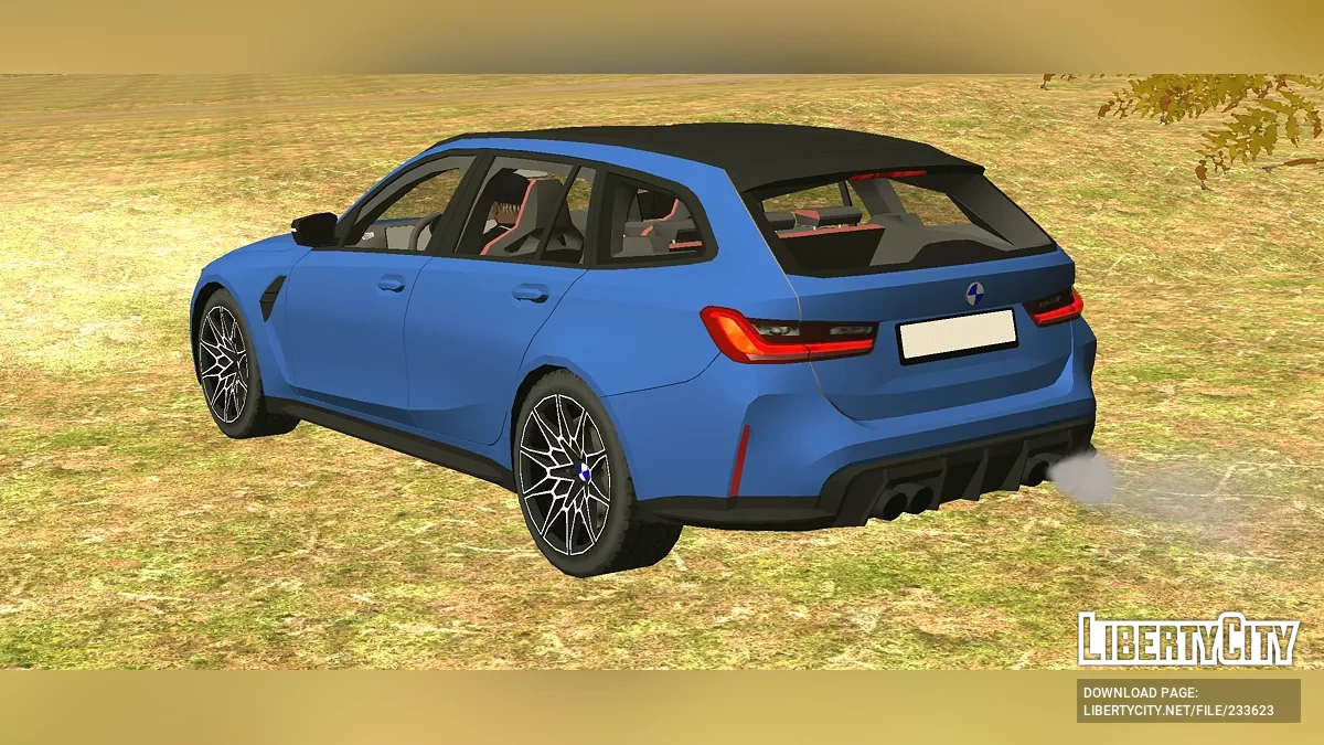 Bmw m3 g81 touring (low poly + dff only) / GTA San Andreas (iOS, Android)