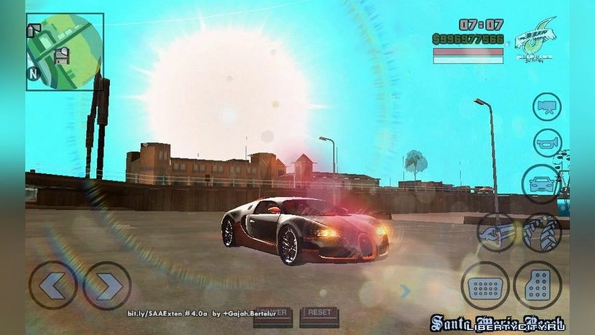 Bugatti Veyron Super Sport / GTA San Andreas (iOS, Android)