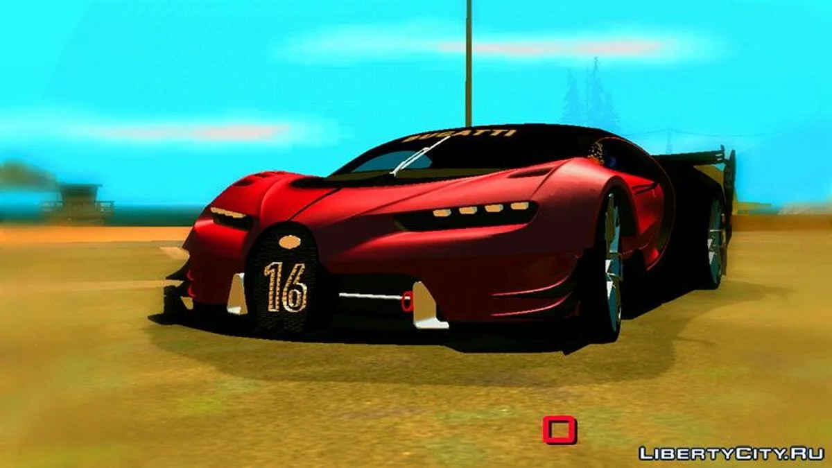 Bugatti Vision Gran Turismo / GTA San Andreas (iOS, Android)