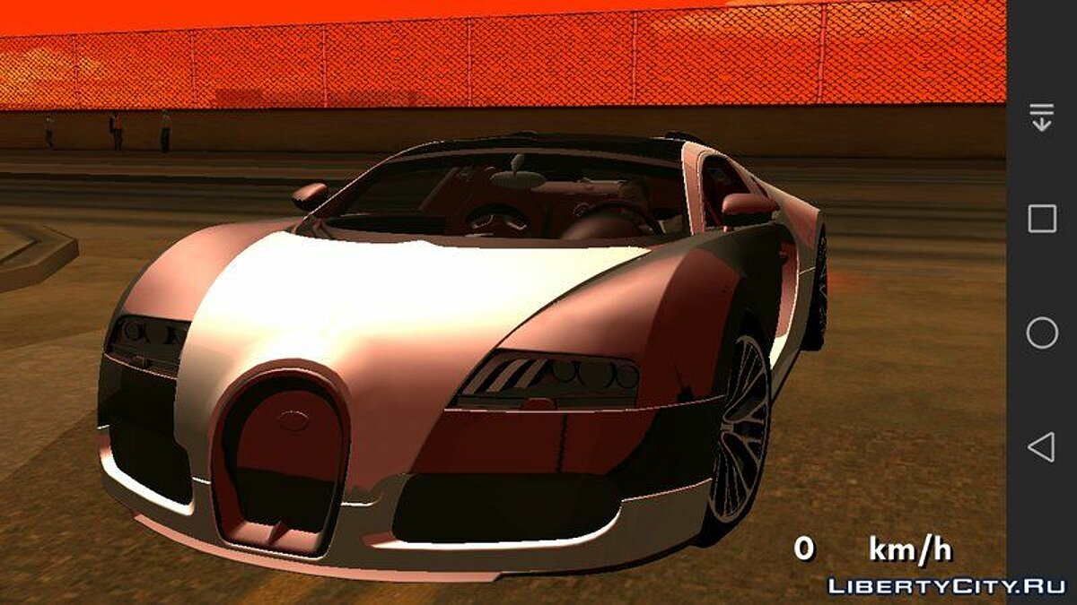 Bugatti Veyron Super Sport для GTA San Andreas (iOS, Android) - Картинка #1