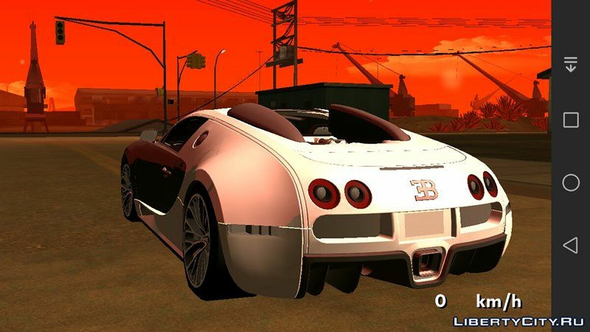 Bugatti Veyron Super Sport для GTA San Andreas (iOS, Android) - Картинка #2