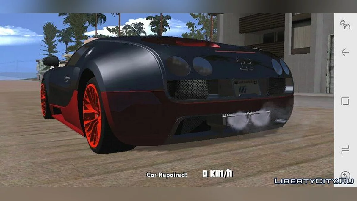 Bugatti Veyron Super Sports 2011 / GTA San Andreas (iOS, Android)