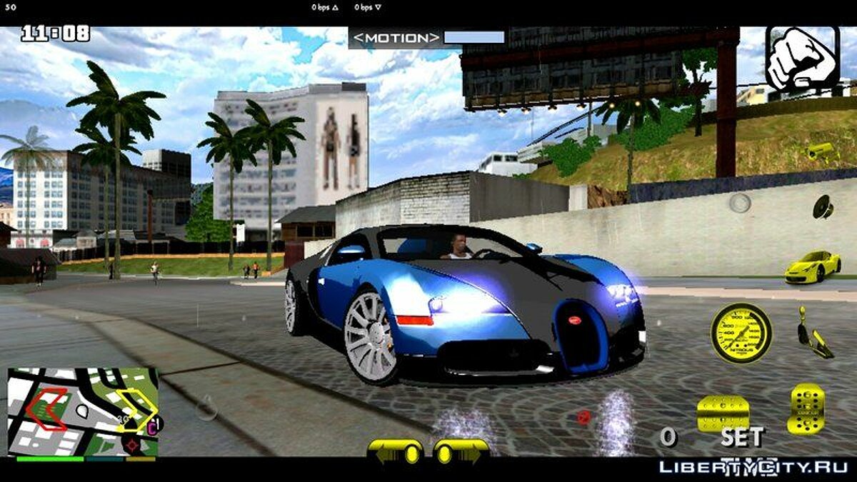 Bugatti Veyron 16.4 для GTA San Andreas (iOS, Android) - Картинка #7