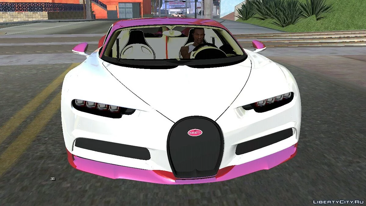 Bugatti Chiron (только DFF) / GTA San Andreas (iOS, Android)