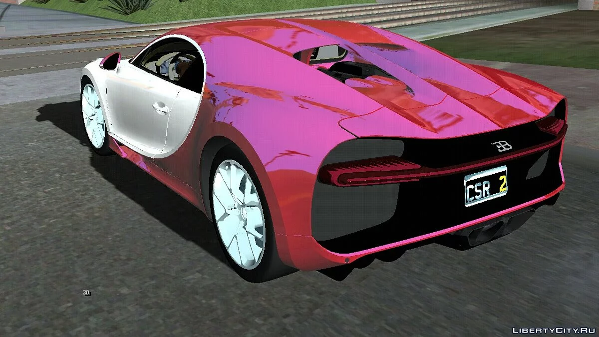 Bugatti Chiron (только DFF) / GTA San Andreas (iOS, Android)