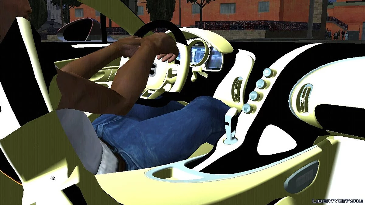Bugatti Chiron (только DFF) / GTA San Andreas (iOS, Android)