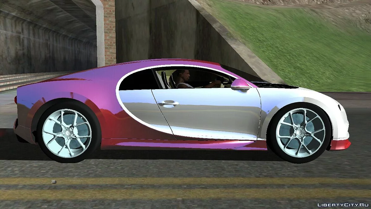 Bugatti Chiron (только DFF) / GTA San Andreas (iOS, Android)