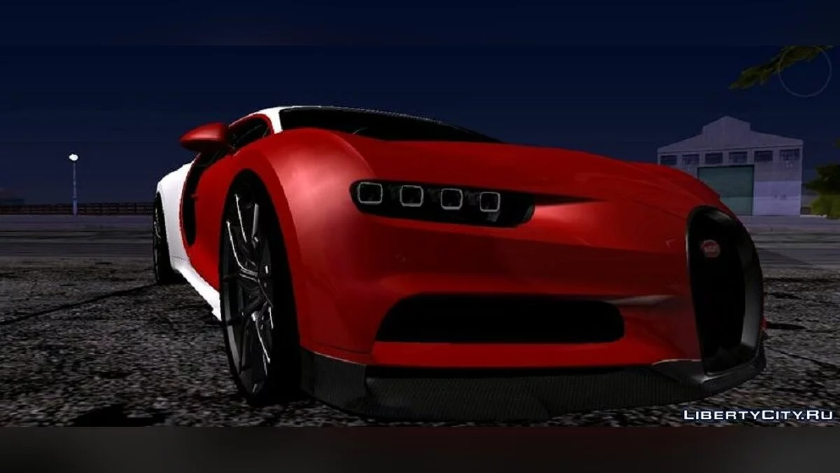 Bugatti Chiron Sport 110 1900HP / GTA San Andreas (iOS, Android)