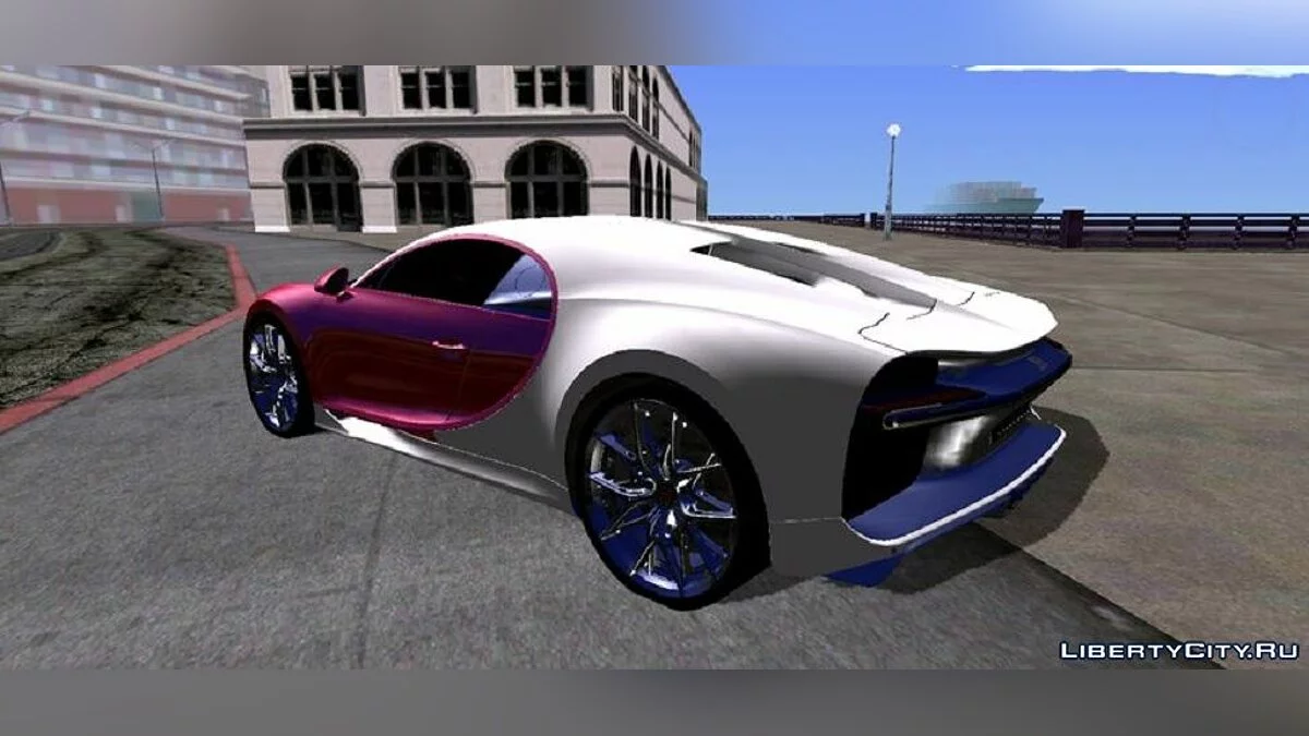 Bugatti Chiron Sport 110 1900HP / GTA San Andreas (iOS, Android)