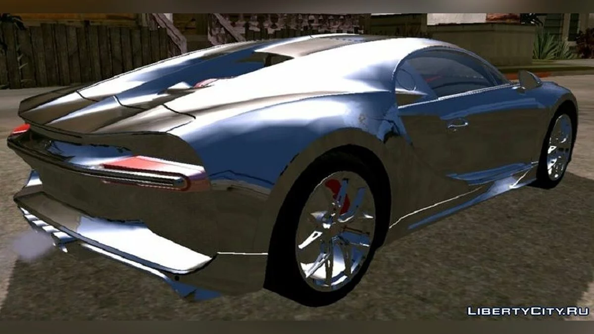 2018 Bugatti Chiron Sports / GTA San Andreas (iOS, Android)
