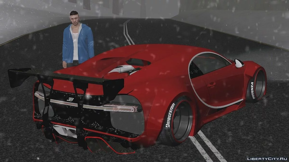Bugatti Chiron / GTA San Andreas (iOS, Android)