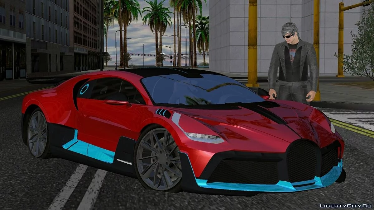Bugatti Divo (только DFF) / GTA San Andreas (iOS, Android)