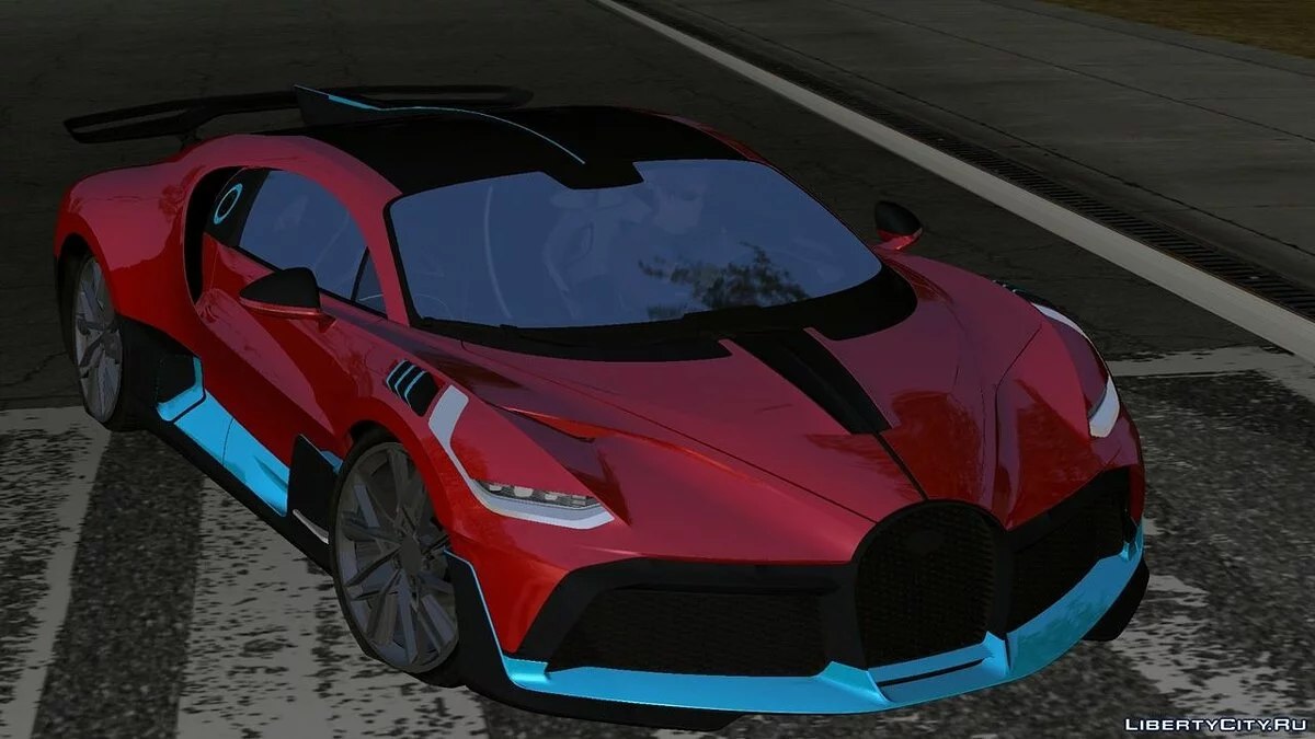 Bugatti Divo (только DFF) / GTA San Andreas (iOS, Android)
