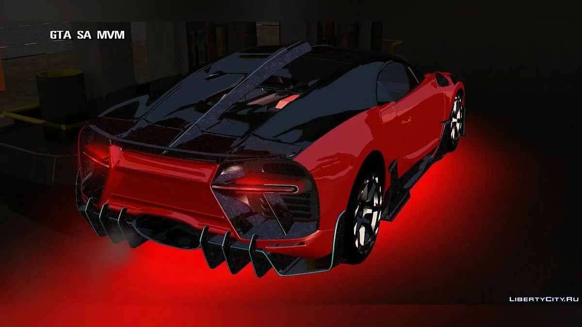 Mansory Bugutti Chrion Super Sort 300+ / GTA San Andreas (iOS, Android)