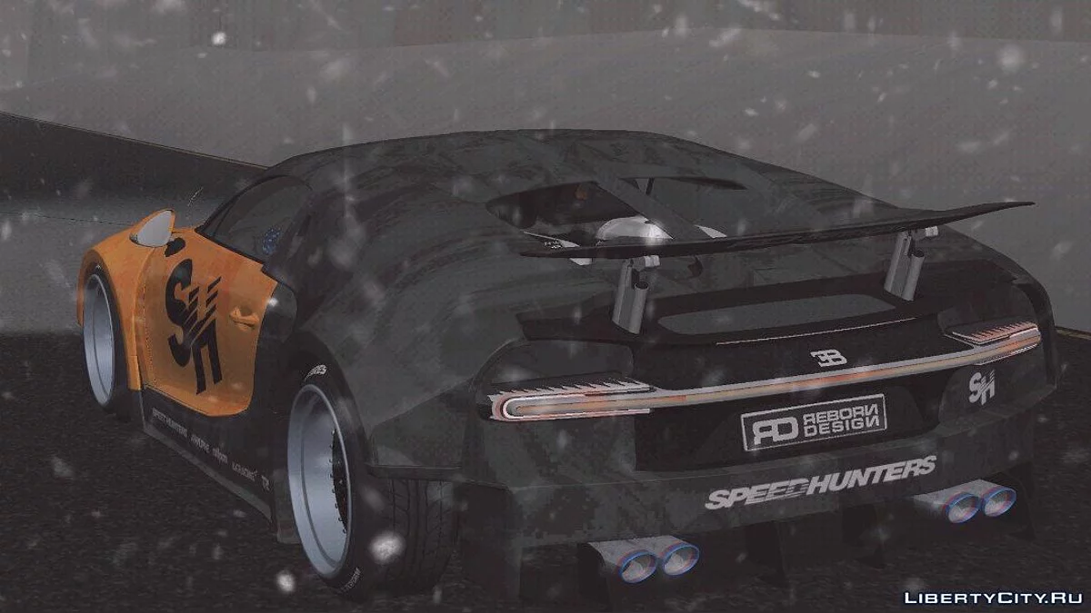 Bugatti Chiron / GTA San Andreas (iOS, Android)